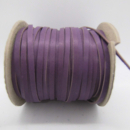 Känguru-Flechtband-Flechtlederriemen - Meterware  4,7 mm lose - Türkis